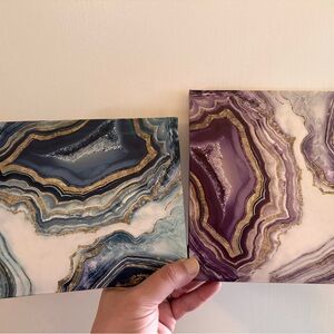 Abstract Geode Art Prints